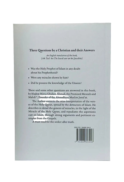 Back cover of a book with text and a barcode on a white background