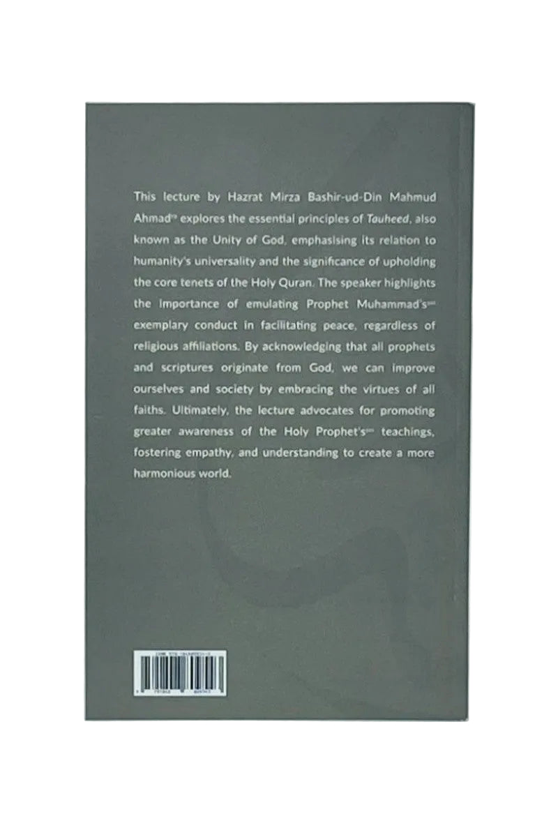 Back cover of a book with text and a barcode on a white background