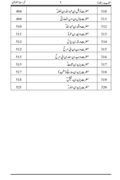 Ashab-e-Badr Volume 5 اصحاب بدر جلد