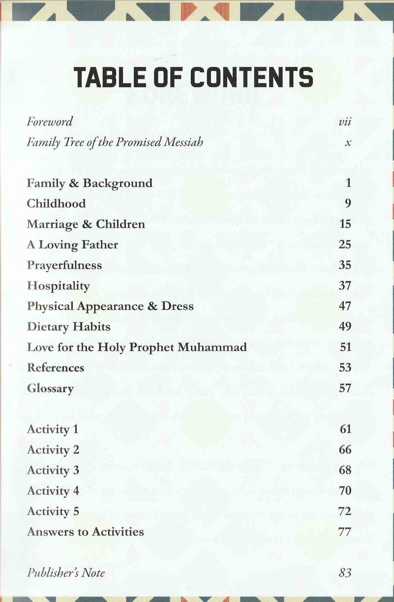Life of The Promised Messiah (as)