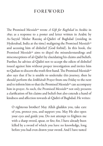 A Gift for Baghdad