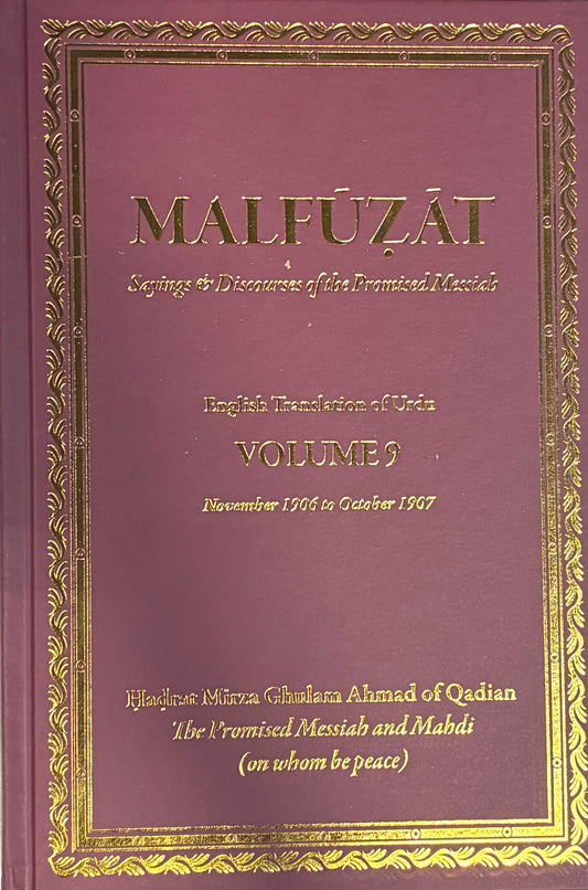 Malfuzat Voume 9