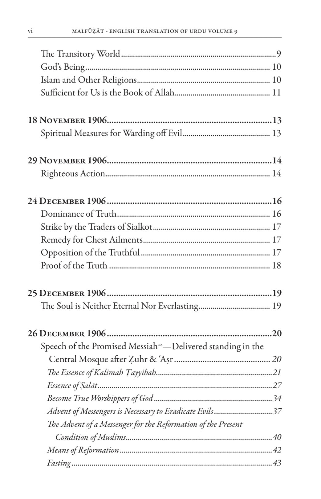 Malfuzat VOL 9