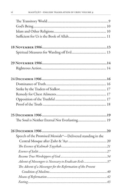 Malfuzat VOL 9