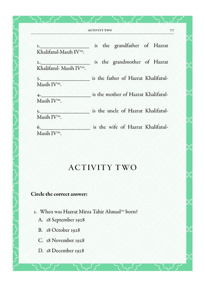 Khalifatul Masih the IV