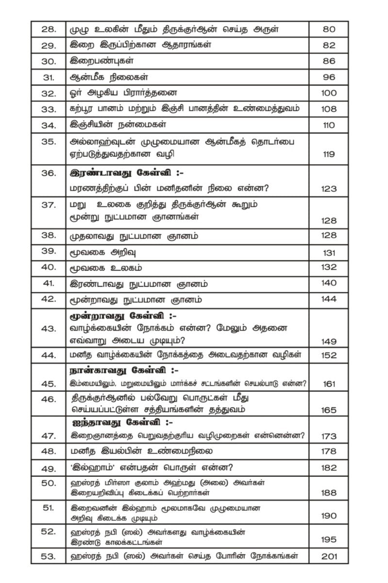 இஸ்லாமிய போதனைகளின் தத்துவஞானம் The Philosophy of The Teachings of Islam (Tamil)