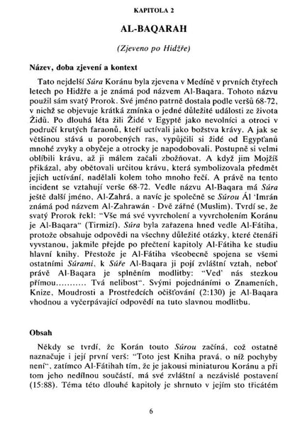 Svatý korán se čínským překladem (Holy Quran with Czech translation )