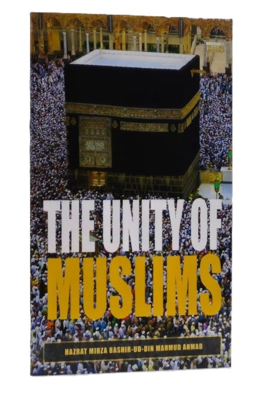 Book cover with Kaaba and crowd in the background