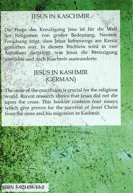 Jesus in Kashmir