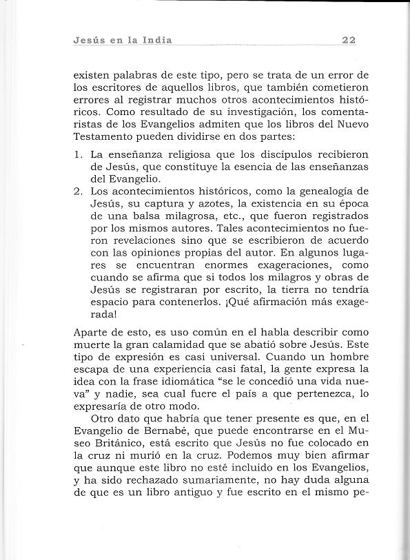 Spanish text in black color on white page