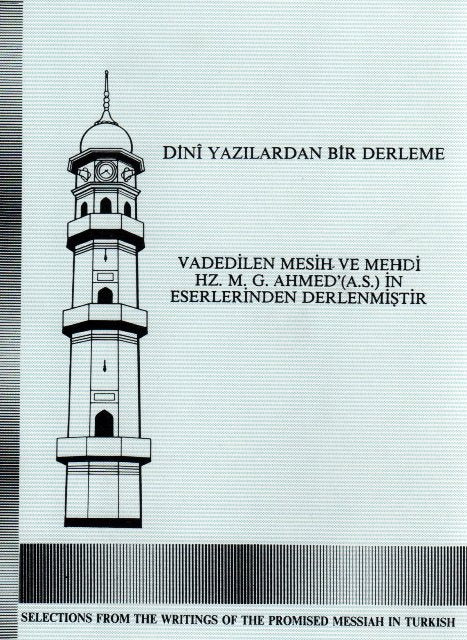 Selections from the writings of the Promised Messiah