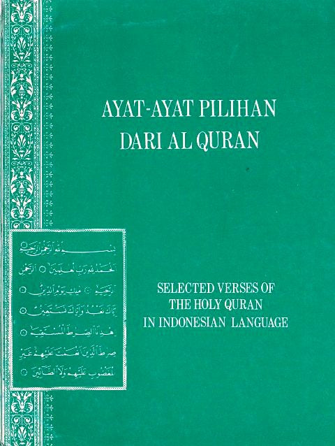 Selected Verses of the Holy Quran Indonesian Translation