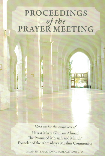 Proceedings of the Prayer Meeting