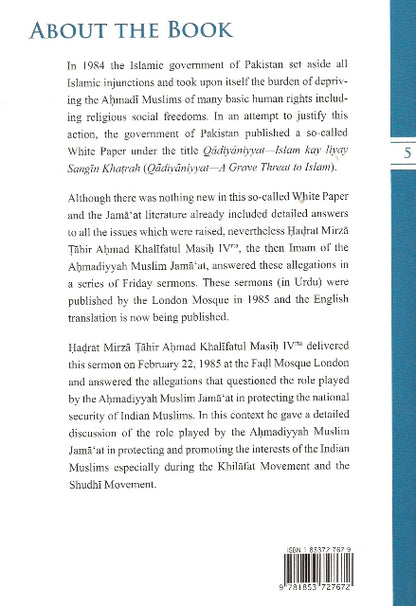 The national security of Indian Muslims